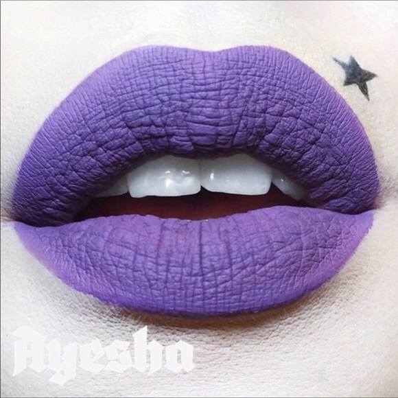 Kat von D KVD Everlasting Liquid Lip Ayesha lavender purple goth gothic new - Picture 8 of 9